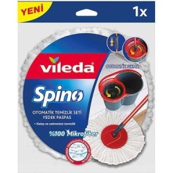 Vileda Turbo Otomatik Temzilik Seti Yedek Mop Paspas %100 Mikrofiber