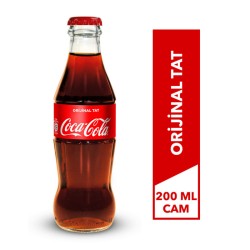 Coca Cola Cam Şişe Orjinal Tat 200ml