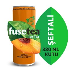 Fuse Tea Şeftali Aromalı Soğuk Çay Kutu 330ml