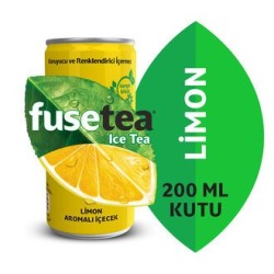 Fuse Tea Limon Aromali Soğuk Çay Kutu 200ml