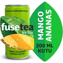 Fuse Tea Mango Ve Ananas Aromalı Soğuk Çay Kutu 200ml