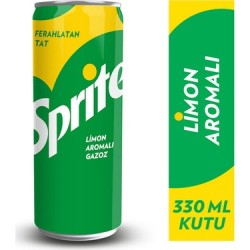 Sprite Limon Aromalı Gazoz Kutu 330ml