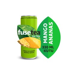Fuse Tea Mango Ve Ananas Aromalı Soğuk Çay Kutu 330ml