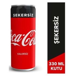 Coca Cola Şekersiz Kutu 200ml