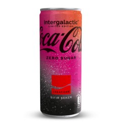 Coca Cola İntergalactic Kutu Şekersiz 250ml