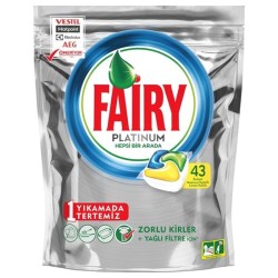 Fairy Platinum Hepsi 1 Arada Bulaşık Makinası Kapsülü 43 Yıkamalı