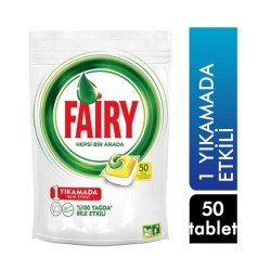 Fairy Hepsi 1 Arada Bulaşık Makinası Kapsülü 50 Yıkamalı