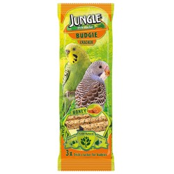 Jungle Jng-016 Besleyici Vitaminli 3'lü Ballı Muhabbet Krakeri