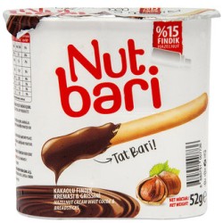 Nut Bari Çubuk Çikolata 52Gr