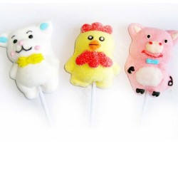 Marshmallow Lollipop Şeker 50 Gr