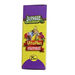 Jungle Vitaplus Kafes Kuşları İçin Vitamin Ve Mineral 20ml