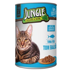 Jungle Jngk-004 Kutulu Yetişkin Kedi Konservesi Ton Balıklı 400gr