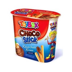 Toybox Choco Stick Kakaolu Fındık Kremalı Şeker 56 Gr