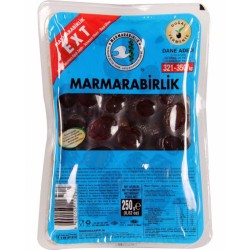 Marmarabirlik Natural Extra Doğal Salamura Siyah Zeytin 200 Gr