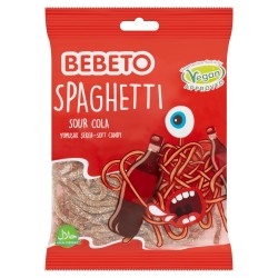 Bebeto Spaghetti Cola Yumuşak Şeker 60 Gr