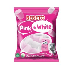 Bebeto Pink & White Marshmallow 70 Gr