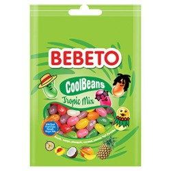 Bebeto Coolbeans Tropik Mix Yumuşak Şeker 60 Gr