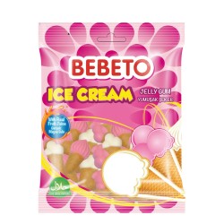 Bebeto İce Cream Yumuşak Şeker 80 Gr
