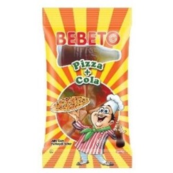Bebeto Pizza-Cola Jelly Gum Yumuşak Şeker 23 Gr
