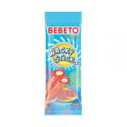 Bebeto Wacky Sticks Yumuşak Şeker 75 Gr