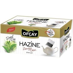 Ofçay Hazine Zengin Demlik 30*15 450Gr Süzen Demlik Siyah Poşet Çay