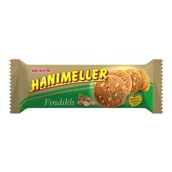 Ülker Hanımeller Fındıklı Rulo Bisküvi 82 Gr