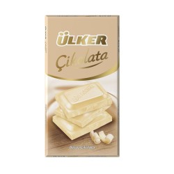 Ülker Beyaz Çikolata Tablet 80 Gr