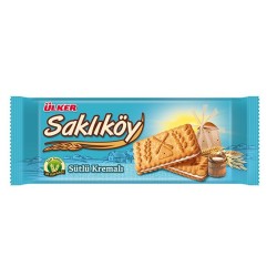 Ülker Saklıköy Sütlü Kremalı Yulaflı Bisküvi 100 Gr