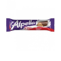 Ülker Alpella 3gen Sütlü Çikolatalı Fındık Aromalı Gofret 28 Gr
