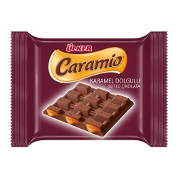 Ülker Caramio Karamel Dolgulu Çikolata Kare 55 Gr