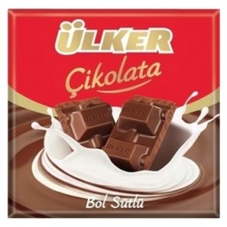 Ülker Sütlü Kare Çikolata 60 Gr