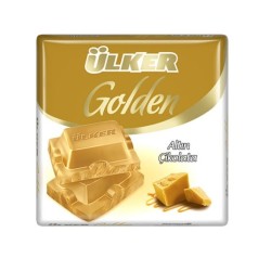 Ülker Golden Karamelli Beyaz Çikolata Kare 60 Gr 