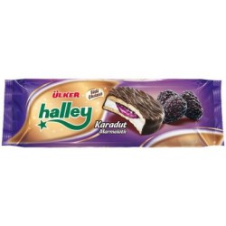 Ülker Halley Karadut Dolgulu Sandviç Bisküvi 236 Gr