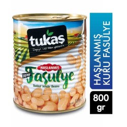 Tukaş Haşlanmış Kuru Fasulye 800 Gr