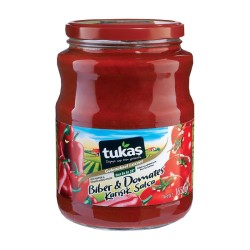 Tukaş Biber + Domates Salçası Cam 1650 Gr