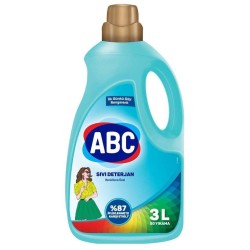 Abc Sıvı Çamaşır Deterjanı Renklilere Özel 3 lt