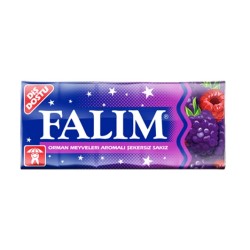 Falım 5'li Orman Meyveleri Aromalı Şekersiz Sakız 7 Gr