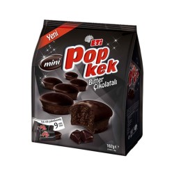 Eti Pop Kek Mini Bitter Çikolatalı Poşet Vakumlu 162 Gr