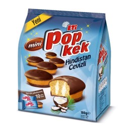 Eti Pop Kek Mini Hindistan Cevizli Poşet Vakumlu 180 Gr