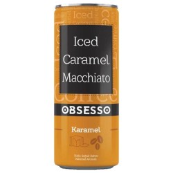 İced Coffe Macchiato Obsesso Caramelli Soğuk Kahve 250 Ml