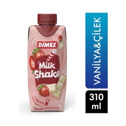 Dimes Milk Shake Çilek-Vanilya Aromalı 310 ml