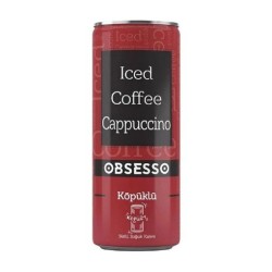 Iced Coffee Cappuccino Obsesso Köpüklü Soğuk Kahve 240 Ml