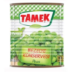 Tamek Bezelye Teneke 830 Gr