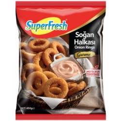 Süperfresh Gurme Soğan Halkası 450 Gr