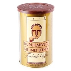 Mehmet Efendi Türk Kahvesi 250 Gr Teneke