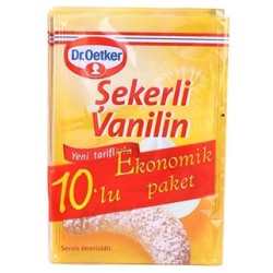 Dr. Oetker Şekerli Vanilin 50 Gr 10'lu