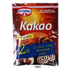 Dr. Oetker Kakao 50 Gr 2'li