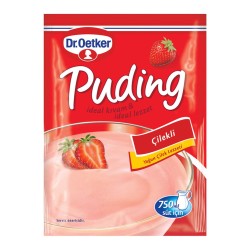 Dr. Oetker Puding Çilekli 120 Gr