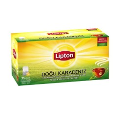 Lipton Doğu Karadeniz Poşet Siyah Çay 2gr 25'li