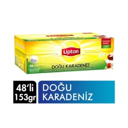 Lipton Doğu Karadeniz Demlik Poşet Siyah Çay 48'li